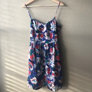J.Crew summer strap mini dress size 4